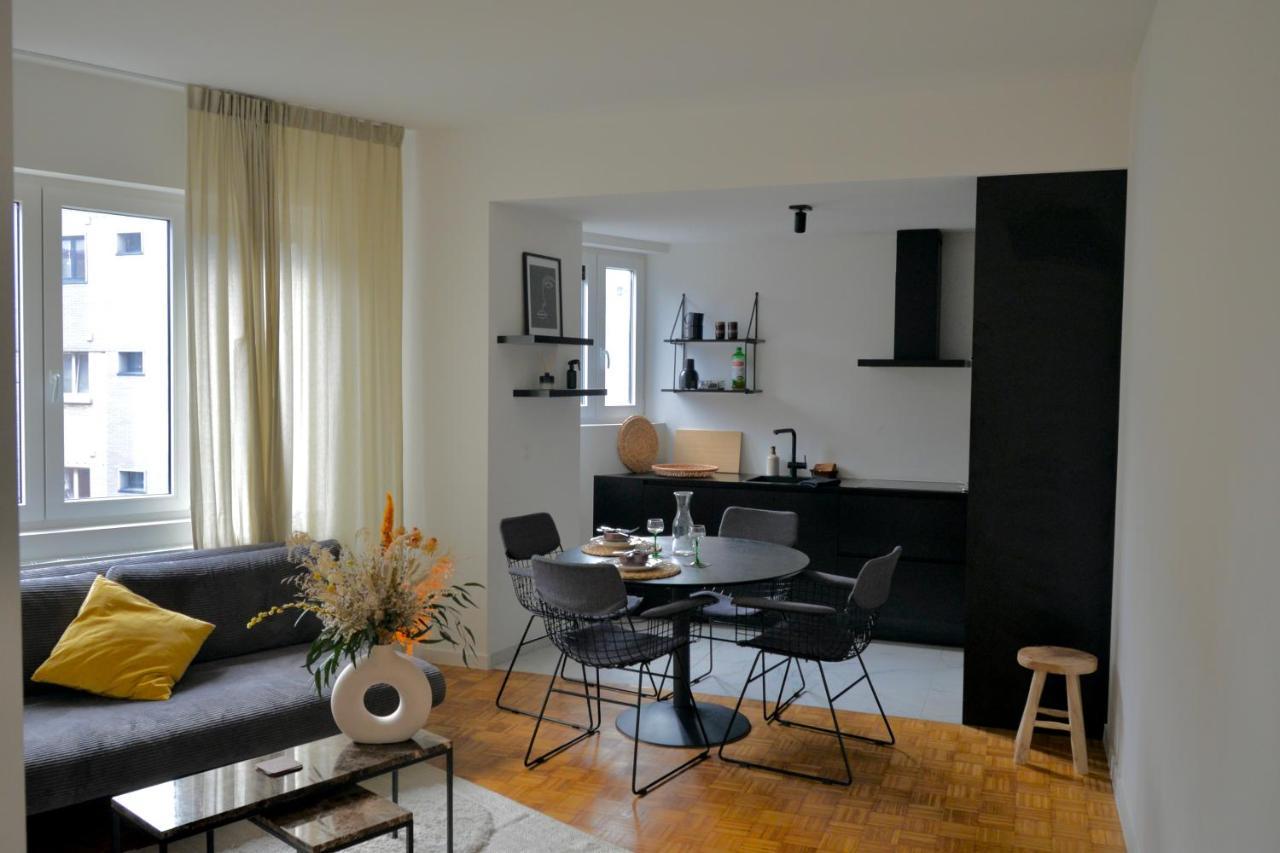 De Flat - Licht En Luxueus Appartement Bij Het Zuid Antuérpia Exterior foto